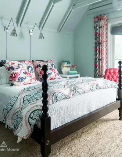 Inspiración dormitorio color Yarmouth Blue