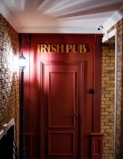 Inspiración negocios irish pub colores