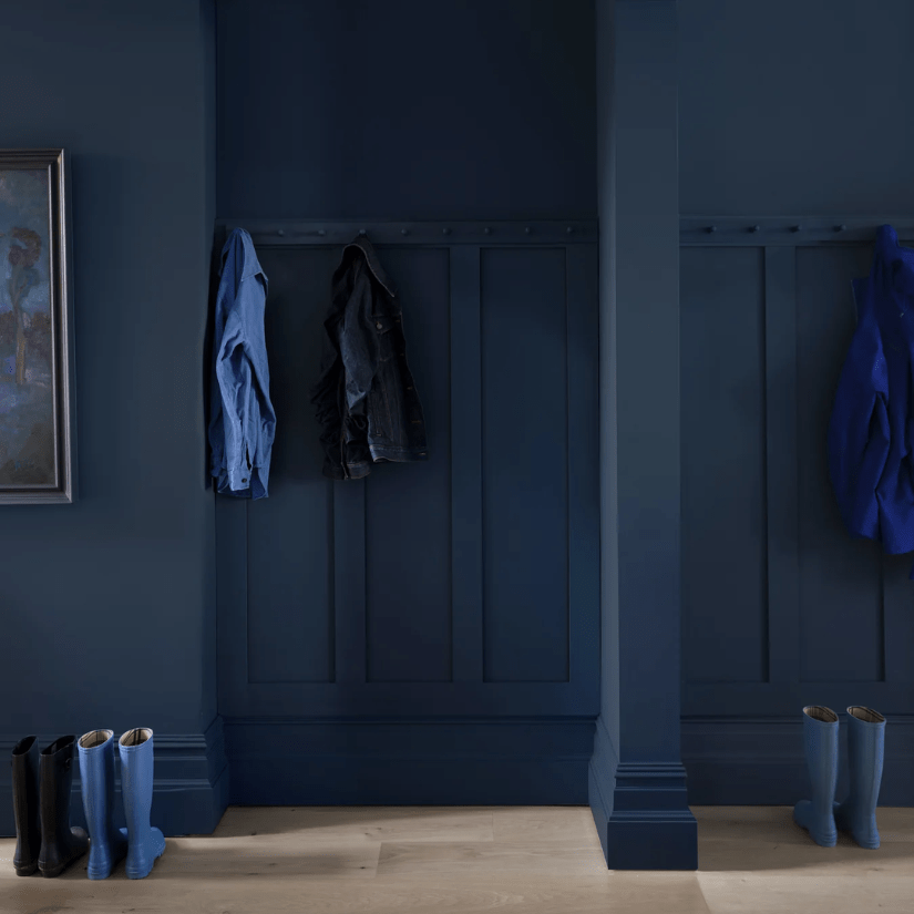 Hague Blue 30 Farrow and ball hallway