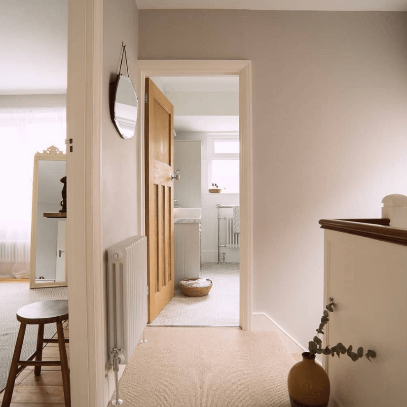 Slipper Satin 2004 Farrow and ball hallway