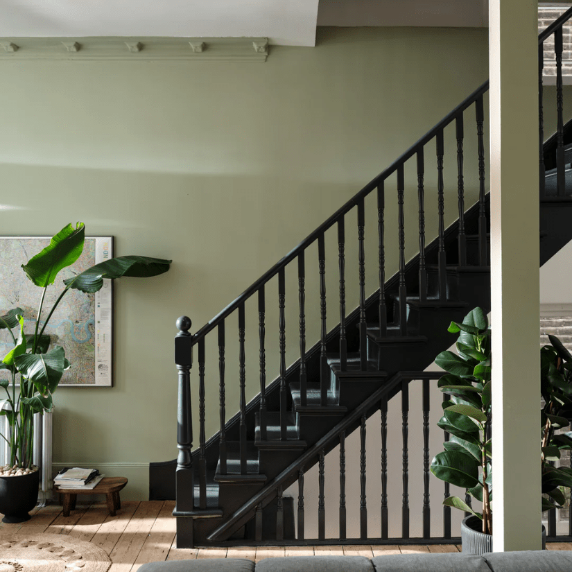 Vert de Terre 234 Farrow and ball hallway